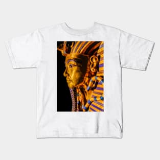 King Tutankhamun funerary mask Kids T-Shirt